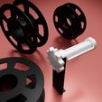 Support bobine 2.jpg CR10S pro gantry print spool holder