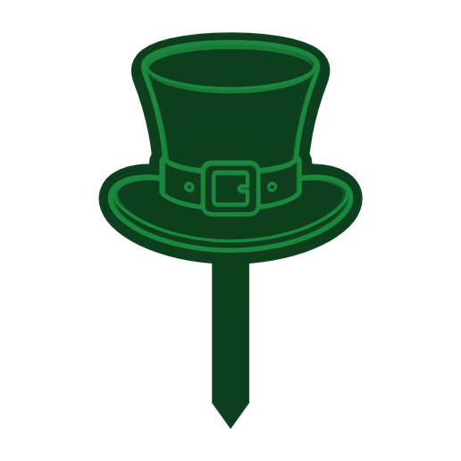 Leprechaun Hat with Buckle (Cake Topper)