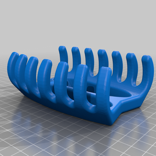 Download free STL file Finger Brush (Medium) • 3D printing model ・ Cults