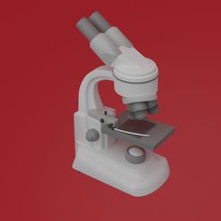 217041275_475735624140878_232386073533927329_n.jpg OBJ file Microscope・3D printing template to download
