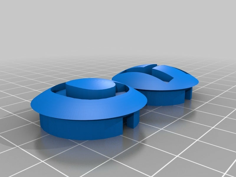 Download free SCAD file Moen Bathroom Sink Faucet Caps • 3D printer