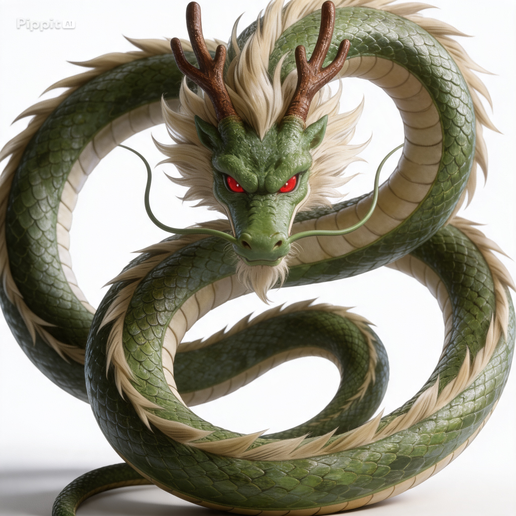 3D Shenron dragon