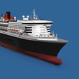 2.jpg Cunard RMS Queen Mary 2 (QM2) ocean liner 3D print-ready model