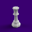 queen.png Octagonal Base Chess Set - Official USCF