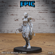 4679-Werewolf-Armored-Female-Medium-1.png Werewolf Armored Female Set ‧ DnD Miniature ‧ Tabletop Miniatures ‧ Gaming Monster ‧ 3D Model ‧ RPG ‧ DnDminis ‧ STL FILE