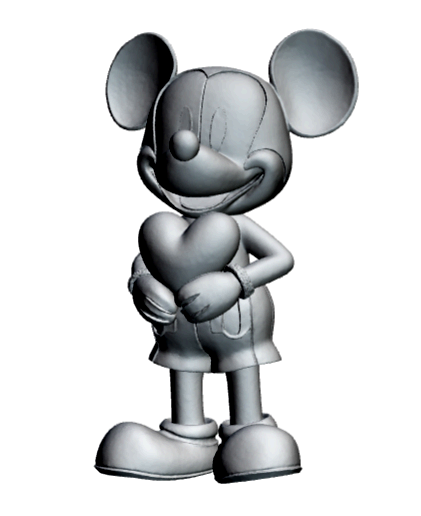 J30 Mickey Mouse-like figure 3D model