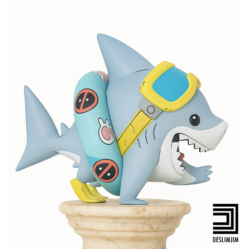 🦈 Jeff the Land Shark Marvel・ 3D File for 3D printing・Cults