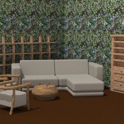 1.jpg STL file Sofa・3D printing model to download