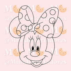 2.png MINNIE MOUSE CUTTER AND STAMP - CUTTER COOKIES