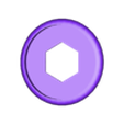 Disc_hexagon.stl Disc bound system - Discs for diaries