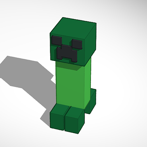 STL file minecraft creeper・3D print object to download・Cults