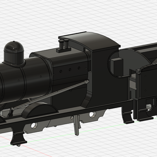 Lancashire and Yorkshire Railway Rebuilt Class 27 3D model