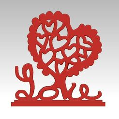 111.jpg STL-Datei TREE OF LOVE kostenlos herunterladen • Objekt zum 3D-Drucken, CJLeon