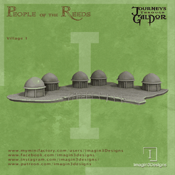 Village-1.png 3D file Reed Village 1・3D printable model to download
