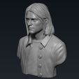 09.jpg Kurt Cobain portrait sculpture 3D print model