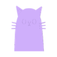 Bodacious Uusam.stl Cat-Shaped Phone Stand