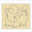 mareepsubir3.jpg Mareep Cookie Cutter Pokemon Anime Chibi