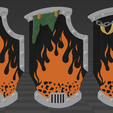 Flames.png Space Lizard Combat Shields