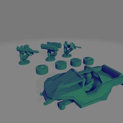 usmc_warthog_sprue.jpg Archivo STL Warthog humano・Modelo para descargar e imprimir en 3D