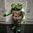 387329731_646478593993641_3551013638251943689_n.jpg STAR WARS SIAMESE TWIN GAMORREAN GUARD HALLOWEEN SPECIAL 2023, CUSTOM UNPRODUCED KENNER, HASBRO ACTION FIGURE, 3.75", 1/18, 5POA