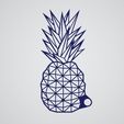 Captura.JPG Pineapple keychain