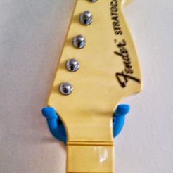 RB_Guitar_hanger3.jpg Free 3D file PS3/ XBox Guitar Controller Wall Hanger・3D printer model to download