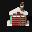 7.png Christmas Advent Calender House