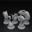 Dino_chess_4.jpg Cute dinosaur chess pieces set