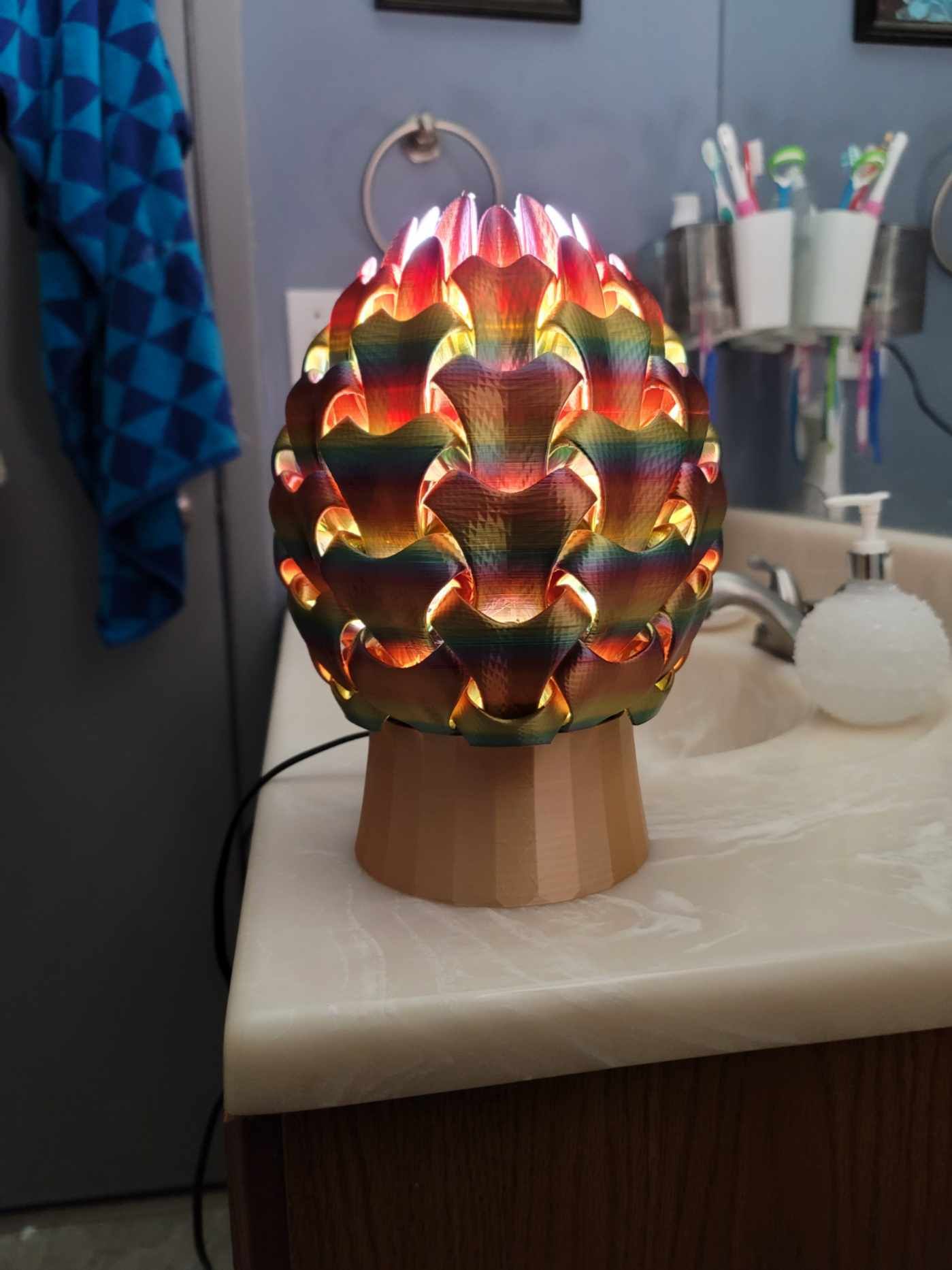 3D print Orchids Lamp • made with aquila voxelab・Cults