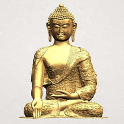 Thai Buddha(i) A01.png Fichier 3D gratuit Bouddha thaïlandais (i)・Objet pour impression 3D à télécharger, GeorgesNikkei