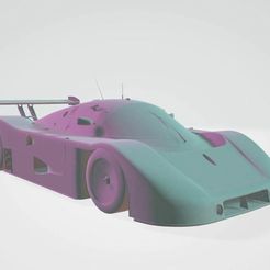 Sauber-c9-1.jpg STL file Mercedes Sauber C9・Template to download and 3D print