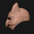 z03.jpg Squid Game Mask - Boss Mask Cosplay 3D print model