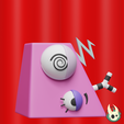 Render-13.png Digital Circus Pencil Holder / Planter Set