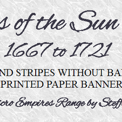 Banner.png 6mm - Wars of the Sun King - Western Armies - Command Stripes Expansion