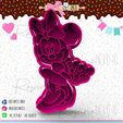 119-Minnie-mouse.jpg Minnie Mouse cookie cutter - Minnie Mouse cookie cutter