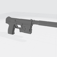 Pistol-3.png 3D Printing Guns 16 Files | STL, OBJ | Weapons | Keychain | 3D Print | 4K | Toy