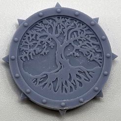 706a6651-dcfd-49c1-87dd-f89ab1e91439.jpg Free 3D file Blood Bowl Wood Elf Token・3D printing idea to download