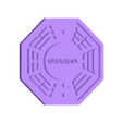 1- Emblema principal.stl Dharma Coasters