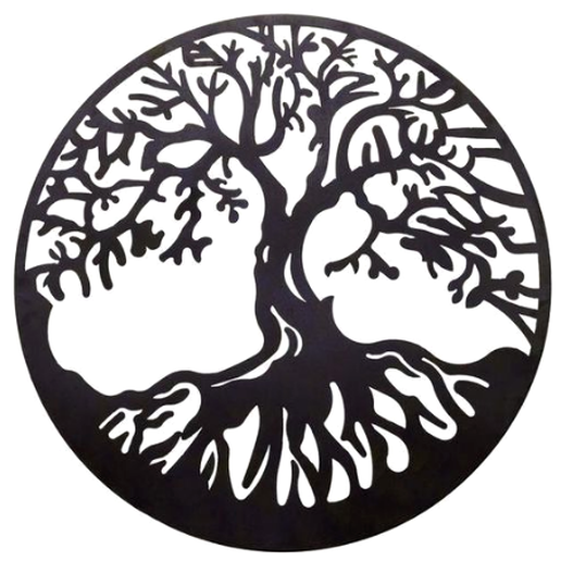 arbre.png STL-Datei Tree of Life in a circle kostenlos herunterladen • Modell zum 3D-Drucken, oasisk