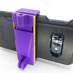 03.jpg Free STL file tripod / GoPro phone mount・Design to download and 3D print