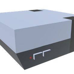 NESConsole-removebg-preview.png STL-Datei Nintendo NES-Konsole・3D-Druck-Idee zum Herunterladen