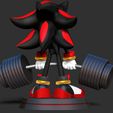 Back.jpg Shadow the Hedgehog levantando pesas