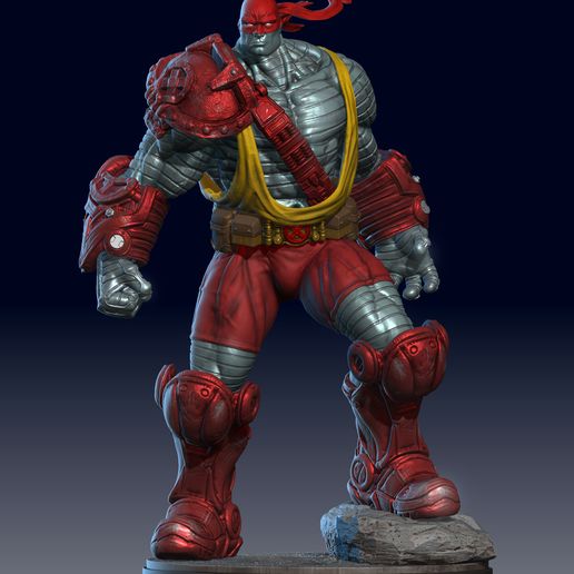 👤 X-Men Colossus Age of Apocalypse・ STL File for 3D printing・Cults