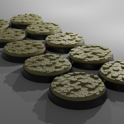 32mm-new-ovw1.png 10x 25mm + 32mm base with hexagon tiles (+ toppers)