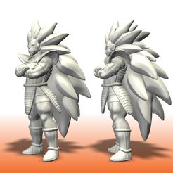 raditz1.jpg Archivo STL raditz・Modelo para descargar y imprimir en 3D
