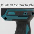 Flush-Fit.jpg Makita 18V Tool Wall Mount