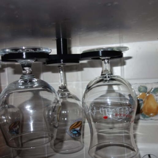 support verre glass holder 3D model