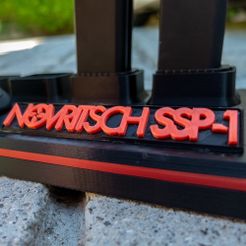 DSCF1059.jpg Novritsch SSP-1 Airsoft Pistol Display Stand (& SSP-5 Logo)
