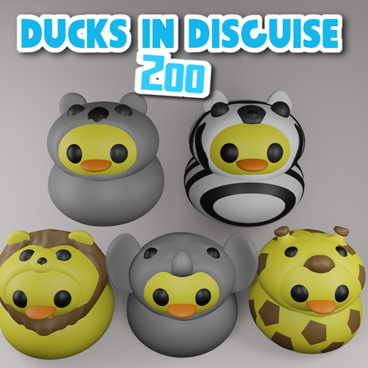 Ducks in Disguise: Zoo edition