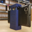 Phone Tripod Mount (Universal) 3D Model 3D Printing7.png Soporte para trípode de teléfono (universal)